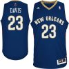 anthony davis new orleans pelicans navy blue jersey